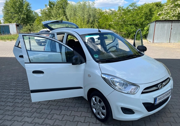 Hyundai i10 cena 14800 przebieg: 148000, rok produkcji 2012 z Płock małe 232